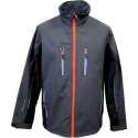 Terra Trend Job Softshell Jas Donkergrijs&Zwart - Werkkleding - M