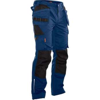 Jobman Practical 2322 Werkbroek Holsterpockets - Mannen - Navy/Zwart - 50