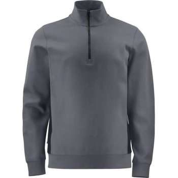 Projob Sweater met halve ritssluiting 642128 Grijs - Maat L