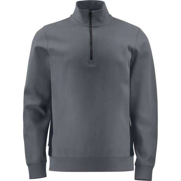 Projob Sweater met halve ritssluiting 642128 Grijs - Maat L