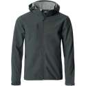 Clique Basic Hoody Softshell Jacket 020912 - Mannen - Pistol - L