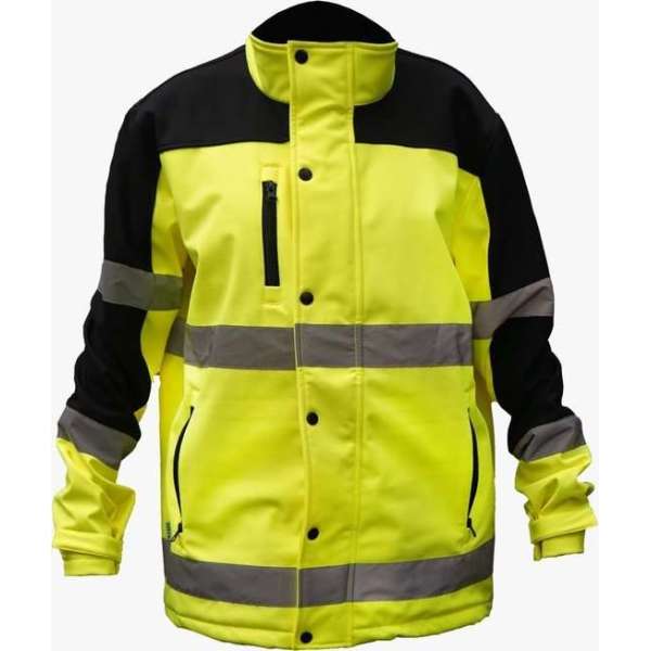 BTC35-BITCO-SOFTSHELL-REFLECTIEF DETAIL-XXL