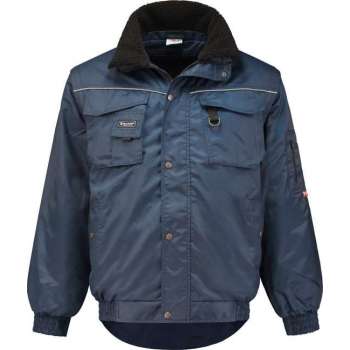 WorkMan 2113 Combi-Jack Jas - Beaver -  Navy - Maat L