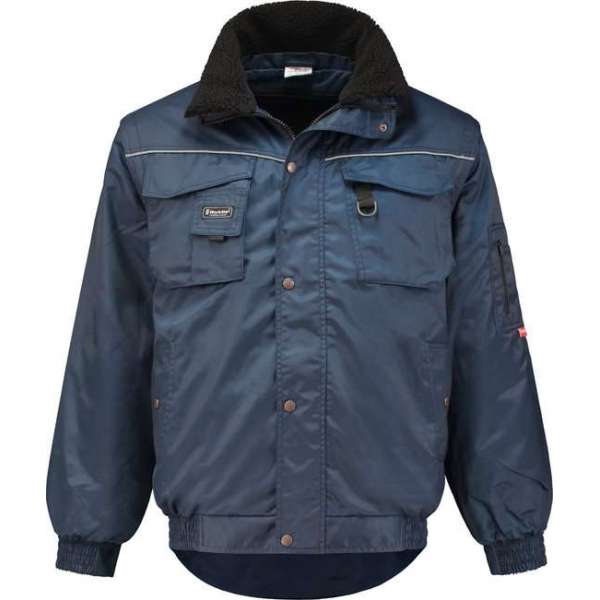 WorkMan 2113 Combi-Jack Jas - Beaver -  Navy - Maat L