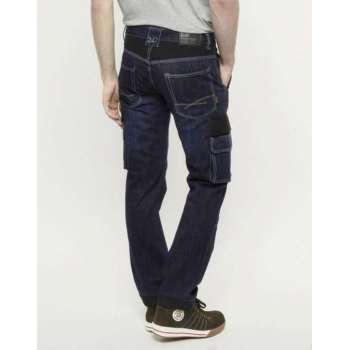 247 Jeans Spijkerbroek Grizzly D30 Donkerblauw - Werkkleding - L32-W34