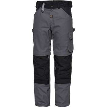 WorkZone 323-765 Zip-Off Broek Grijs-Zone maat 54