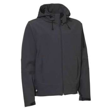 JMP Wear 3VP-M060008 Andorra Grijs Softshell Jas Uniseks