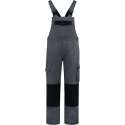 EM Workwear Tuinbroek katoen/polyester grijs-zwart maat 52