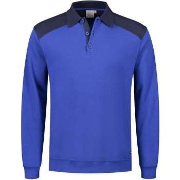 Santino Tesla 2color Polo-sweater (280g/m2) - Blauw | Marine - XXL