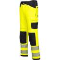 Portwest PW3 Hi-Vis werkbroek - PW340 + gratis kniestukken Geel (Maat 36/L)