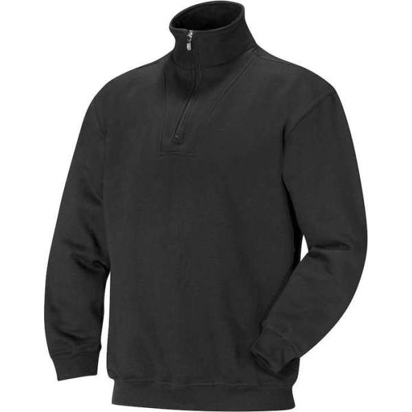 Jobman 5500, Werktrui Halfzip, heren, zwart