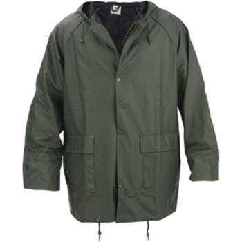 Regenjas SafeWorker Palau pu-flex, groen, maat 3XL