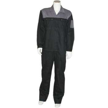 Yoworkwear Overall 100% katoen 2-kleurig zwart-grijs maat 57