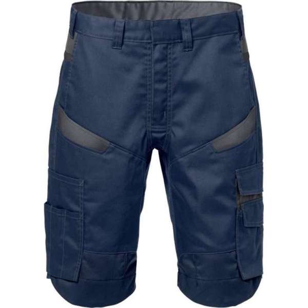 Fristads Korte Broek 2562 Stfp Marineblauw/grijs C58