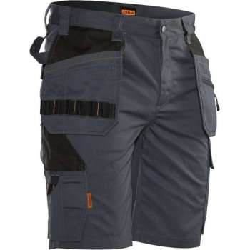 Jobman Practical 2722 Korte Werkbroek Holsterpockets - Mannen - Donker Grijs - 60