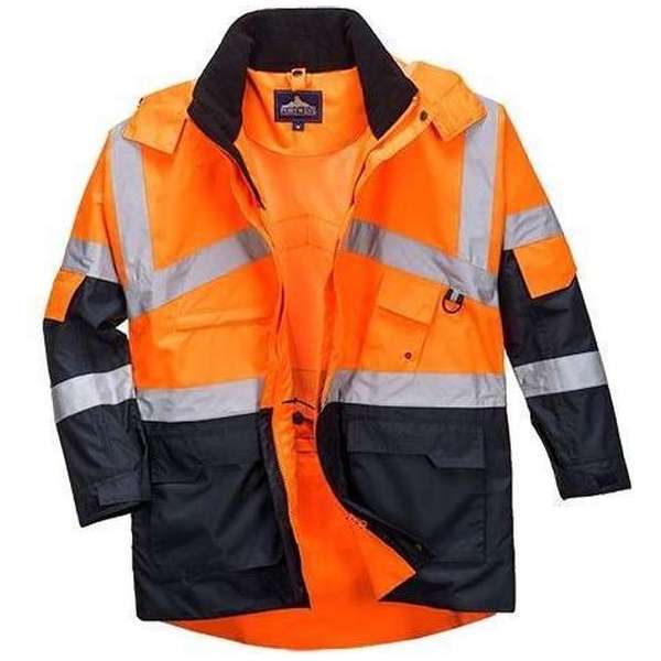 Portwest Parka Hivis S467 Orange Maat Large