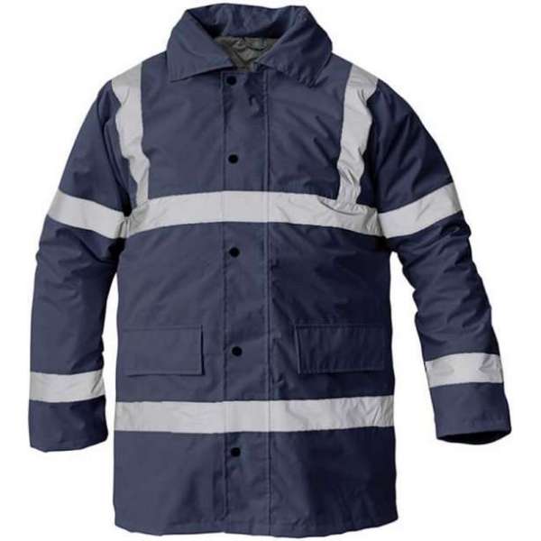 Sefton Winterjas/Parka HV gevoerd marine, maat M