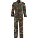 EM Workwear pol/kat Camouflage met verdekte drukknoopsluiting maat 68