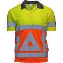 Top verkeersregelaars polo unisex korte mouw maat 3XL