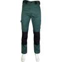 Yoworkwear Werkbroek katoen/polyester flessengroen maat 48