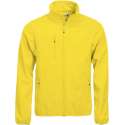 Clique Basic Softshell Jas Heren Lemon maat S