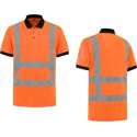 Polo-Shirt High Visibility RWS FluoOranje maat 4XL