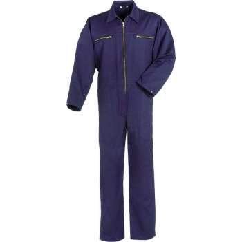 Ultimate Workwear -Rally Overall CALLUM met rits - 100% katoen - 245gr/m2 - Blauw (Kobalt/Royal Blue) maat 52