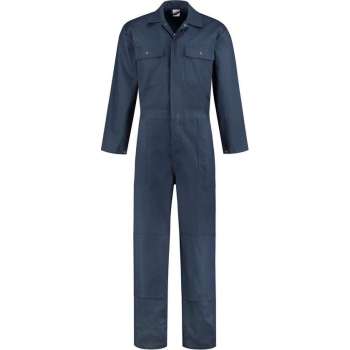 GAEVE Overall 100% katoen met kniezakken navy maat 66