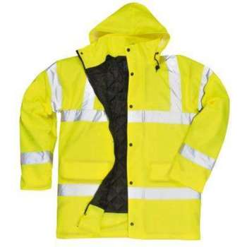 PW S460 HiViZ parka fluorgeel*