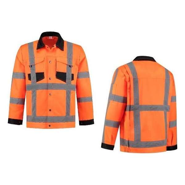 Werkjas High Visibility RWS FluoOranje maat XXXL