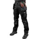 Lee Cooper - 210 Heavy Duty Holster Pocket Werkbroek - 38" R - Zwart