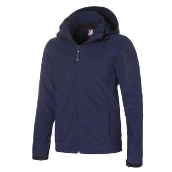 JMP Wear 3VP-M060008 Andorra Navy Softshell Jas Uniseks