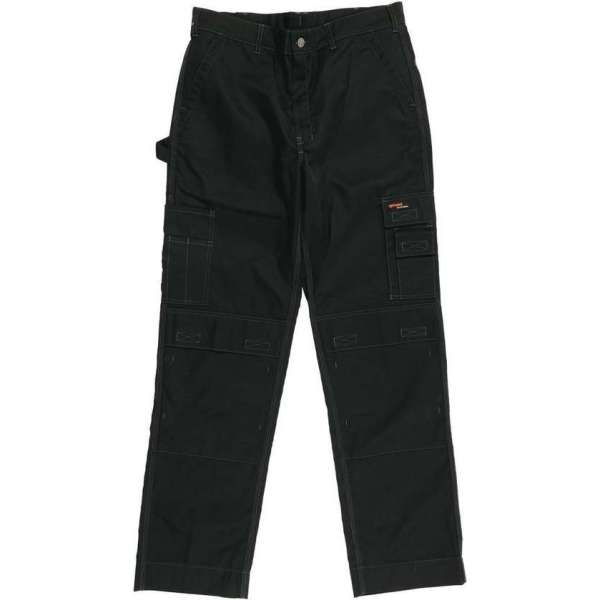 Werkbroek met Steekzakken | Zwart | Gevavi Workwear - GW01 | Maat 52