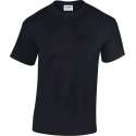 Gildan Heavy Cotton T-shirt 180 GSM, Kleur Zwart, Maat L (6 Stuks)