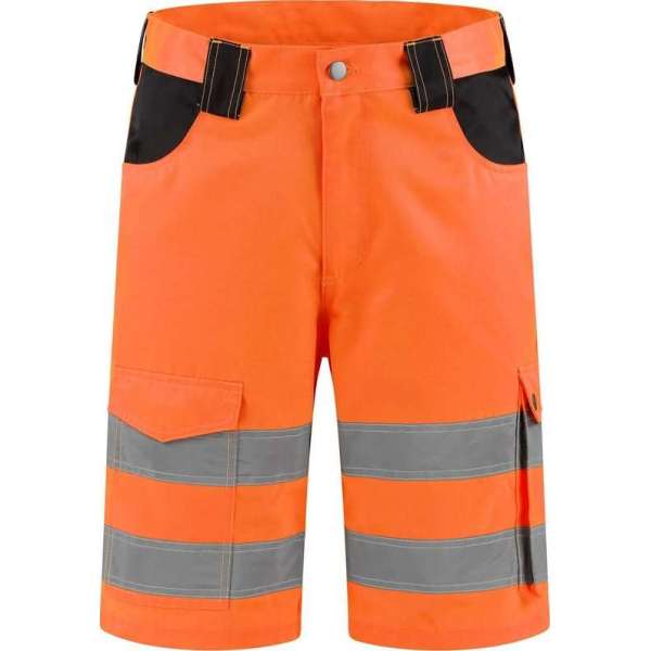 EM Traffic Bermuda RWS Fluor Oranje - Maat 52