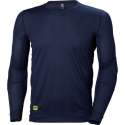 Helly Hansen T-shirt Lange Mouw Lifa Crewneck Marineblauw Mt M