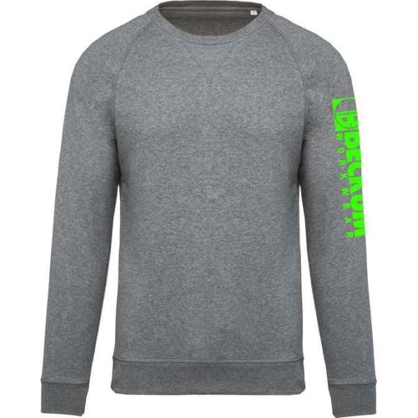 Beckum Workwear EBTR05 Sweater met logo Heather Grey S