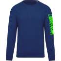 Beckum Workwear EBTR05 Sweater met logo Ocean Blue S