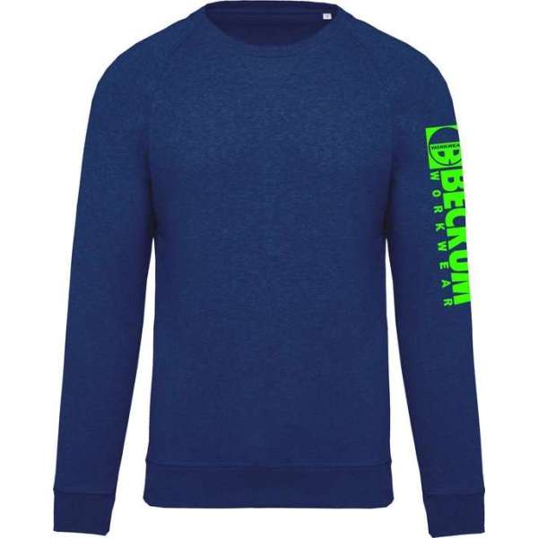 Beckum Workwear EBTR05 Sweater met logo Ocean Blue S