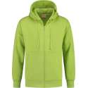 Workman Hooded Sweatvest Uni - 8419 lime green - Maat 3XL