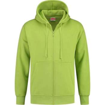 Workman Hooded Sweatvest Uni - 8419 lime green - Maat 3XL