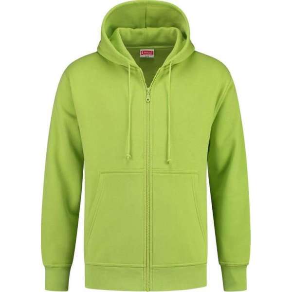 Workman Hooded Sweatvest Uni - 8419 lime green - Maat 3XL