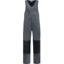 Yoworkwear Bodybroek katoen/polyester grijs-zwart maat 54