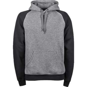 Tee Jays TWO-TONE HOODED Sweatshirt Grijs/AntracietM