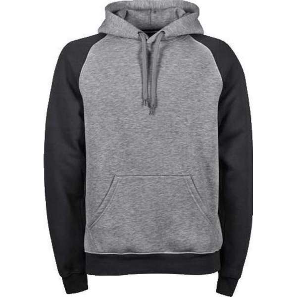 Tee Jays TWO-TONE HOODED Sweatshirt Grijs/AntracietM