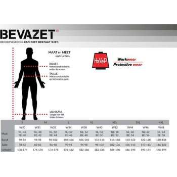 HAVEP Overall - Basic - 2096 - kaki - maat 46