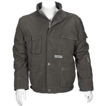 T'RIFFIC STORM  Jack Canvas coat 100% katoen Olijfgroen - Maat M