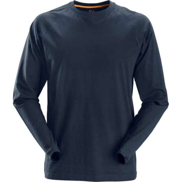 Snickers Workwear AllroundWork, T-Shirt met Lange Mouwen 2410 donkerblauw S