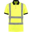 EM Traffic Poloshirt High Visibility RWS Fluor Geel - Maat M