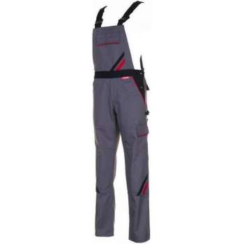 Planam Dames amerikaanse overall Highline (2719) - Grijs | Zwart - 40